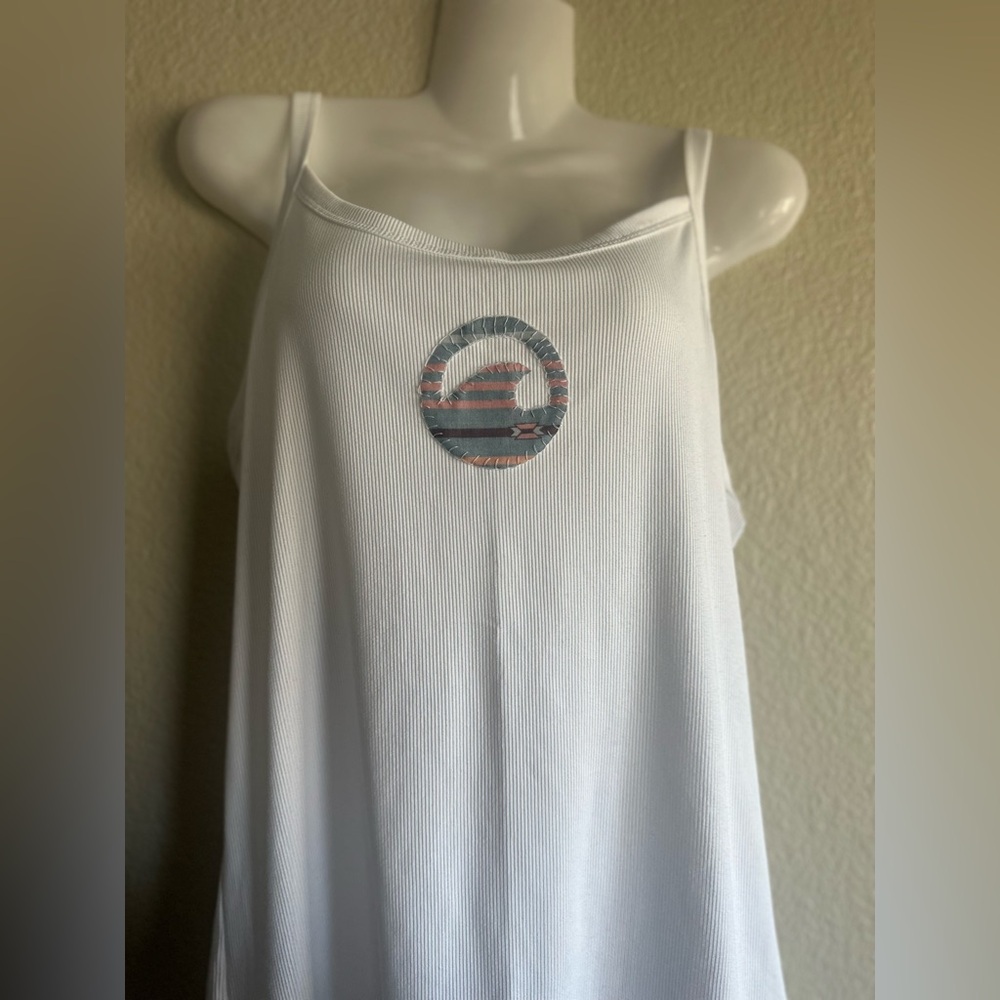 Hand Sewn Wave Tank Top